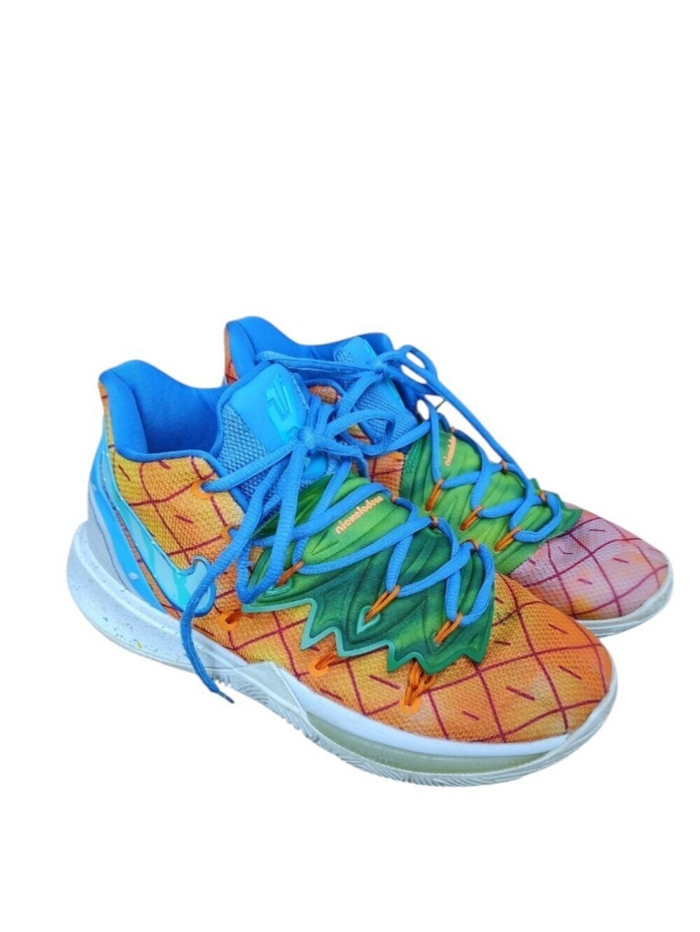 Nike Kyrie 5 Spongebob Pineapple House  Sneakers